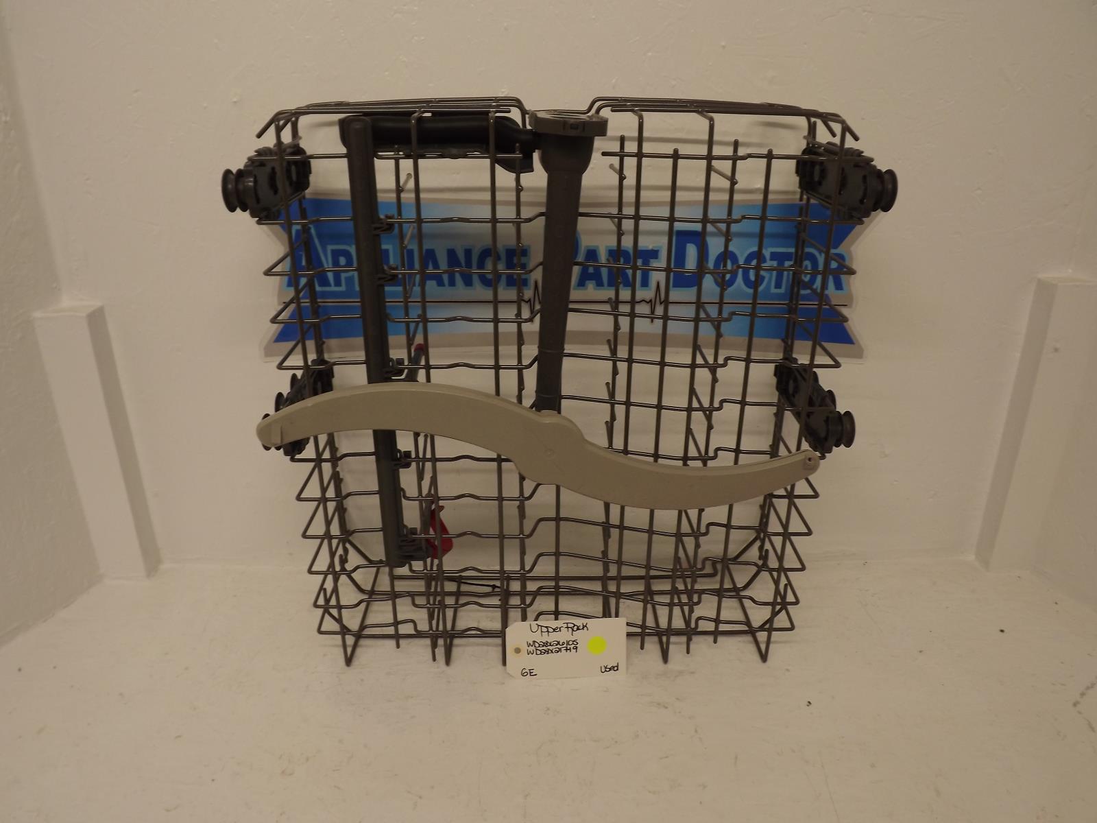 GE Dishwasher WD28X26105 WD28X21719 Upper Rack Used GE Dishwasher WD28X26105 WD28X21719 Upper Rack Used